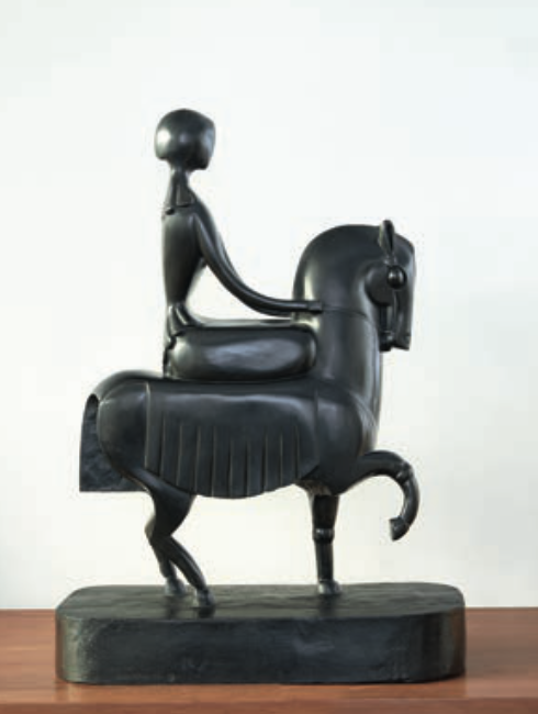 Chana Orloff (1888-1968), Amazone,1916, bronze. Ateliers-musée Chana Orloff, Paris