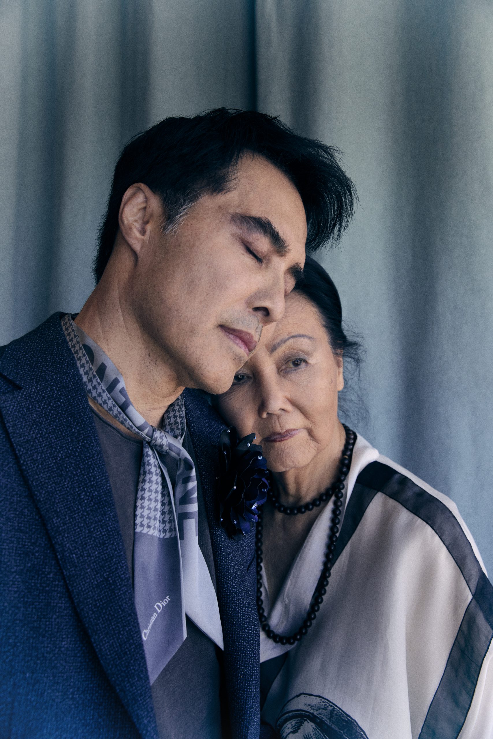 Sir Daniel K. Winn and Kieu Chinh. 
Photo by Nicolas Suk Hoon
